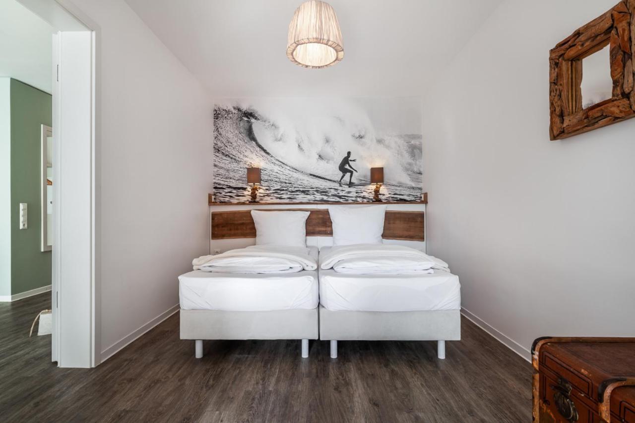 Apartmenthaus Hafenspitze Ap 5 - "Am Yachthafen 5" - Blickrichtung Offenes Meerstrandpromenade Екернферде Екстер'єр фото
